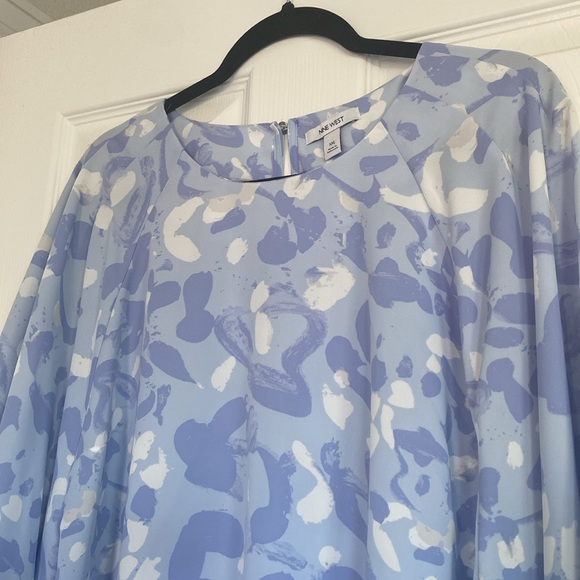 🆕 WT Nine West Silky feel Blouse XXL - Picture 2 of 16